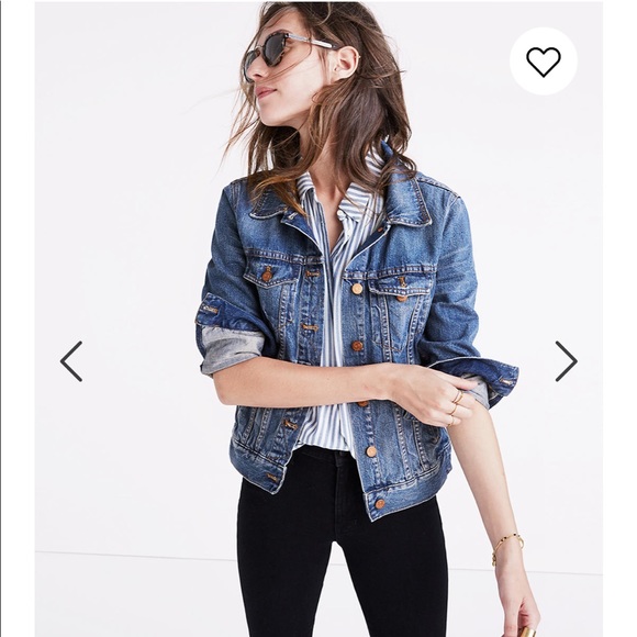 Madewell Jackets & Blazers - Madewell The Jean Jacket in Pinter Wash